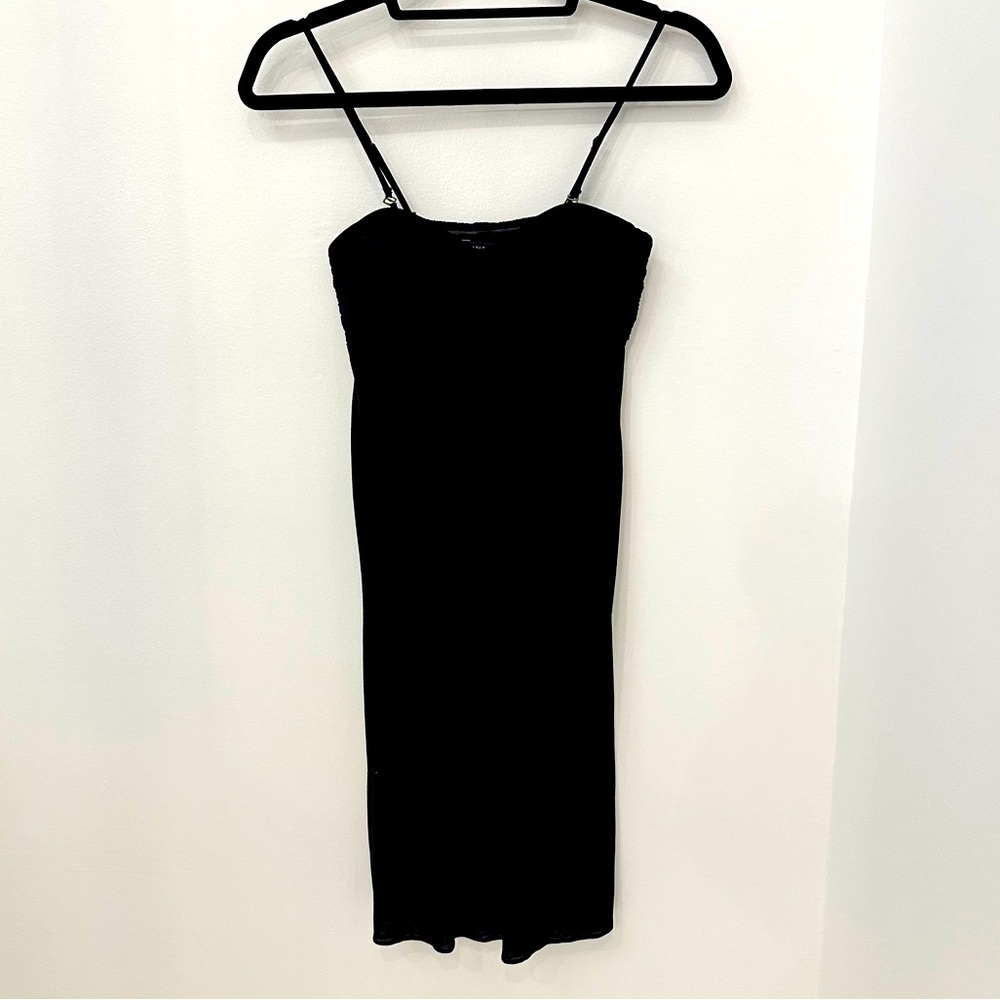 Banana Republic silk linen mini dress / swim cover up
